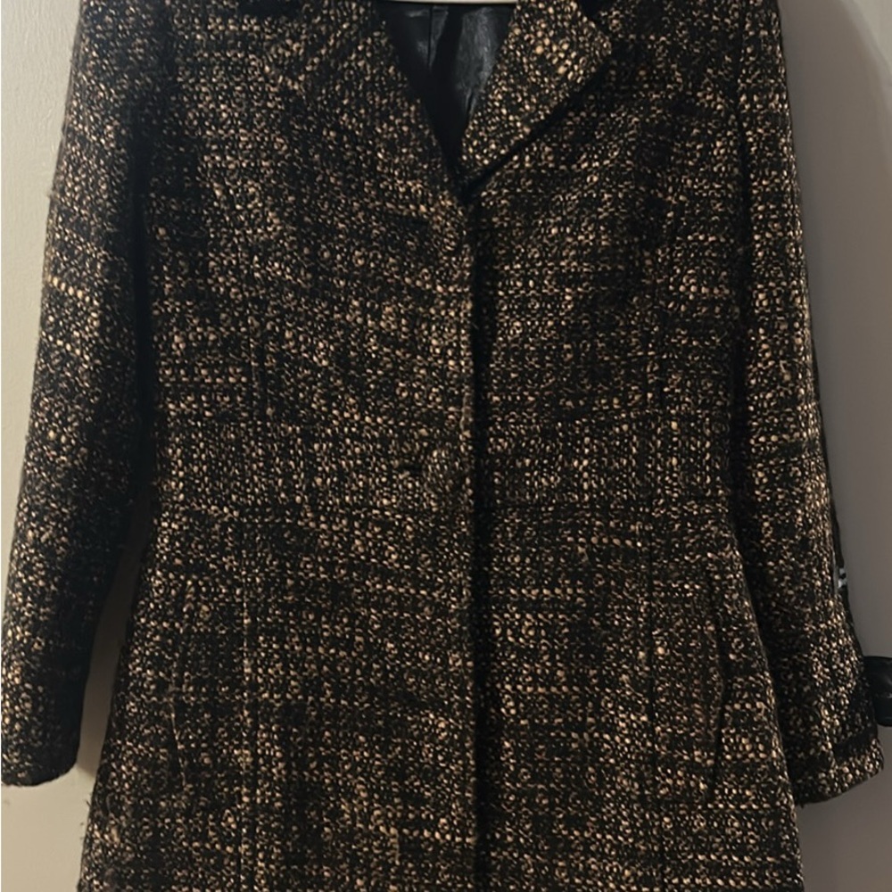 George Tweed Black and Brown Women's Blazer